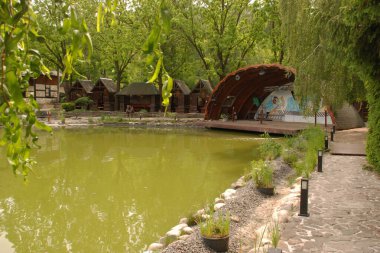 Park over the pond