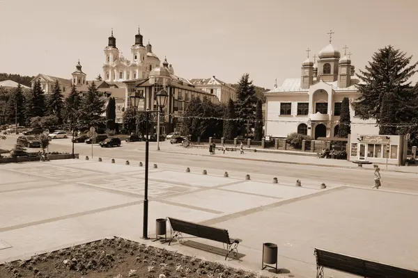 Eski şehrin tarihi kısmı.