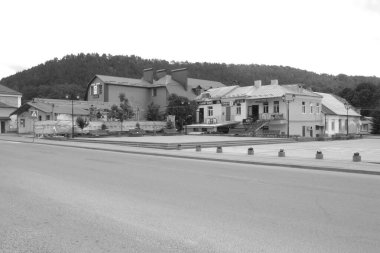 Eski şehrin tarihi kısmı. 