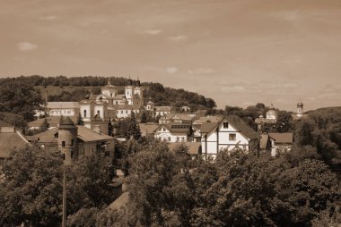 Eski şehrin tarihi kısmı.