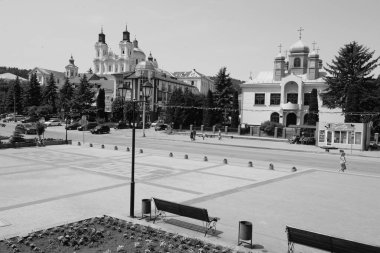 Eski şehrin tarihi kısmı. Haziran 2025.