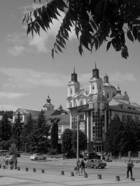 Eski şehrin tarihi kısmı.          