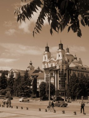 Eski şehrin tarihi kısmı.          