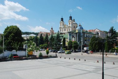 Eski şehrin tarihi kısmı.   