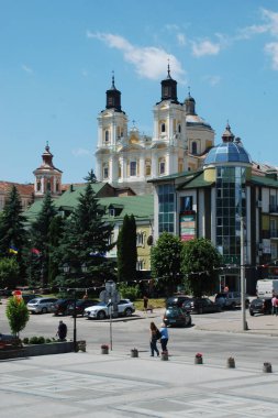 Eski şehrin tarihi kısmı.   