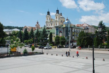 Eski şehrin tarihi kısmı.   