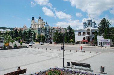 Eski şehrin tarihi kısmı.   