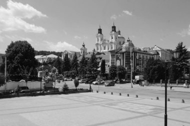 Eski şehrin tarihi kısmı.   