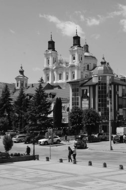 Eski şehrin tarihi kısmı.   