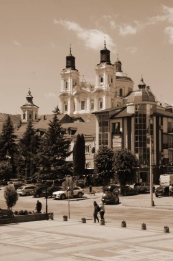 Eski şehrin tarihi kısmı.   