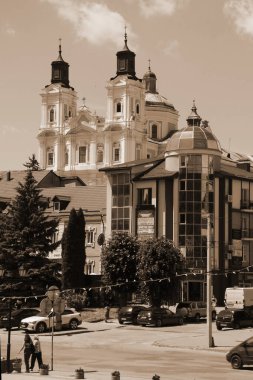 Eski şehrin tarihi kısmı.   