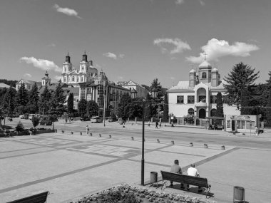 Eski şehrin tarihi kısmı.