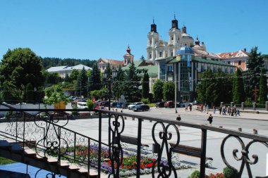 Eski şehrin tarihi kısmı.