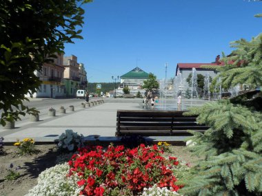 Eski şehrin tarihi kısmı.          