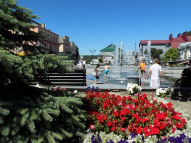 Eski şehrin tarihi kısmı.          