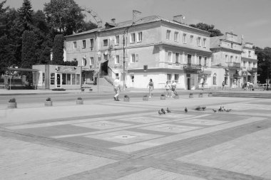 Eski şehrin tarihi kısmı.