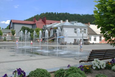 Eski şehrin tarihi kısmı.