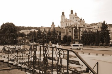 Eski şehrin tarihi kısmı.