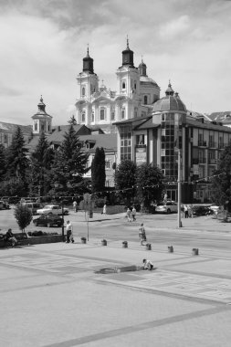 Eski şehrin tarihi kısmı.