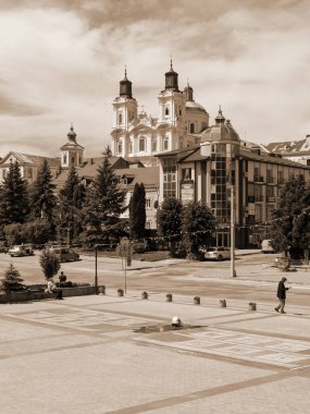 Eski şehrin tarihi kısmı.