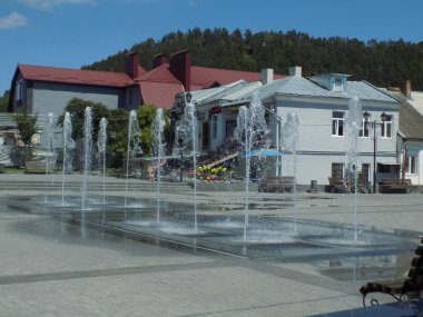 Eski şehrin tarihi kısmı.