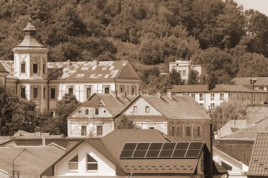 Eski şehrin tarihi kısmı.