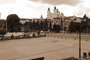 Eski şehrin tarihi kısmı.