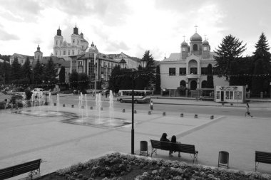 Eski şehrin tarihi kısmı.