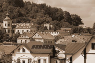 Eski şehrin tarihi kısmı.