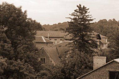 Eski şehrin tarihi kısmı.