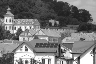 Eski şehrin tarihi kısmı.