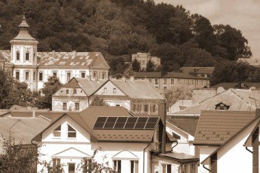 Eski şehrin tarihi kısmı.