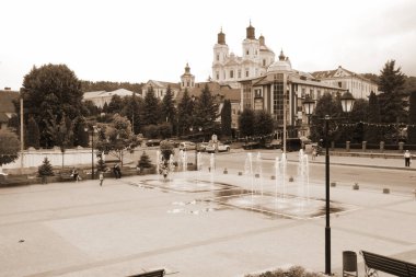 Eski şehrin tarihi kısmı.