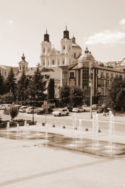 Eski şehrin tarihi kısmı.