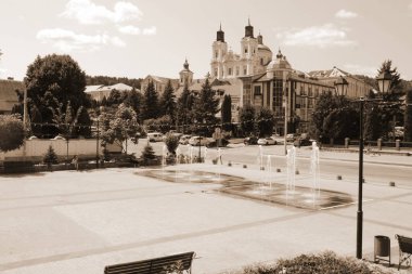 Eski şehrin tarihi kısmı.