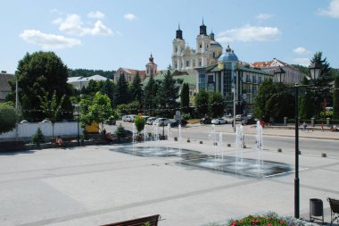 Eski şehrin tarihi kısmı.