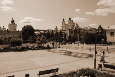 Eski şehrin tarihi kısmı.