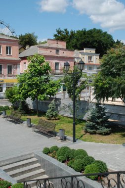 Eski şehrin tarihi kısmı.