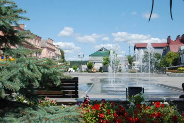 Eski şehrin tarihi kısmı.