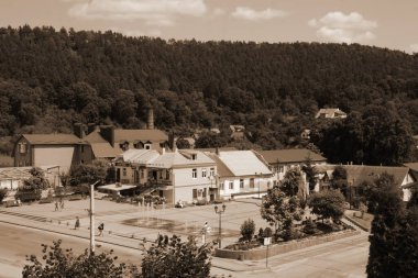 Eski şehrin tarihi kısmı.