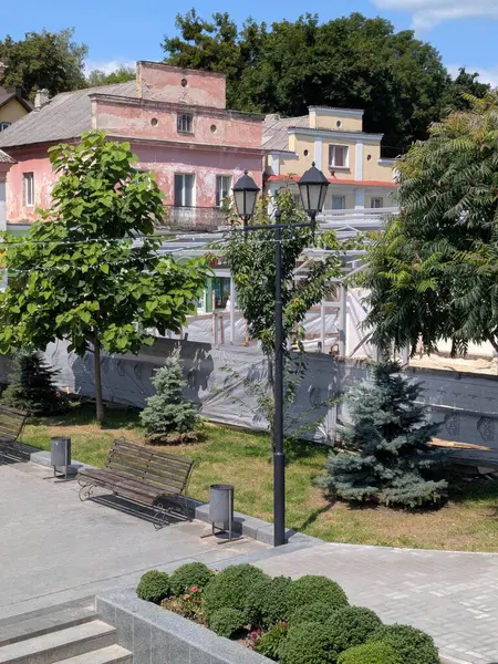 Eski şehrin tarihi kısmı.