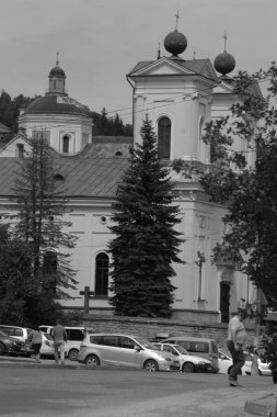 Eski şehrin tarihi kısmı. 