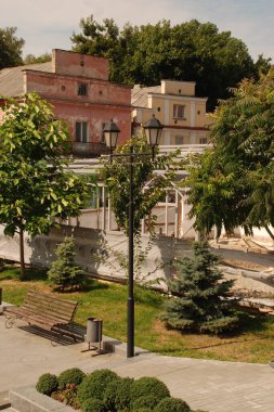 Eski şehrin tarihi kısmı. 