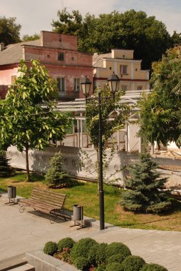 Eski şehrin tarihi kısmı. 