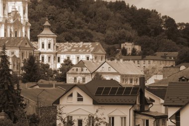 Eski şehrin tarihi kısmı.