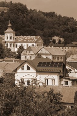 Eski şehrin tarihi kısmı.