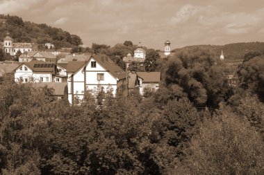 Eski şehrin tarihi kısmı.