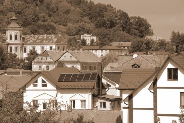 Eski şehrin tarihi kısmı.