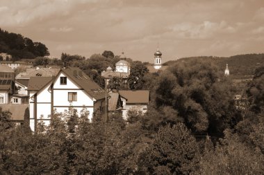 Eski şehrin tarihi kısmı.