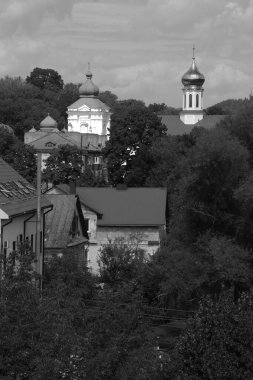 Eski şehrin tarihi kısmı. St. Nicholas Katedrali (Fransisken Manastırı). Eski büyük kilise.